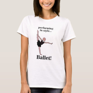 Ballett in stilvoller Ausführung Ballerina Tänzeri T-Shirt