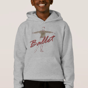 Ballett-Jungen-Geschenke für Tänzer Hoodie