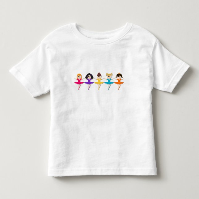 Ballett Kleinkind T-shirt (Vorderseite)