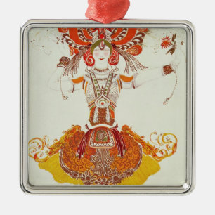 Ballett-Kostüm für "das Firebird", durch Ornament Aus Metall