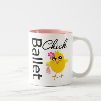 Ballett-Küken Zweifarbige Tasse
