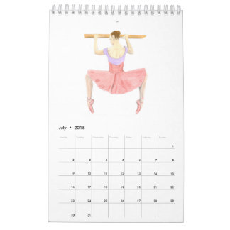 Ballett-Kunst-Kalender Kalender