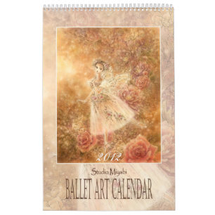 Ballett-Kunst-Kalender Kalender