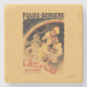 Ballett L'Arc-en-Ciel bei Folies-Bergere Steinuntersetzer