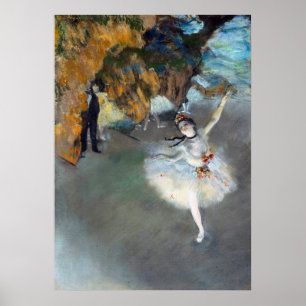 Ballett - l'etoile - Edgar Degas - 1878 Poster