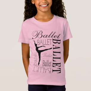 Ballett-MädchenBabydoll T - Arabeske T-Shirt