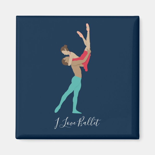 Ballett Magnet (Vorne)