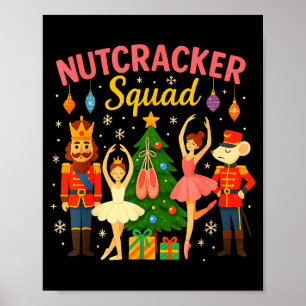 Ballett Nussknacker Squad Weihnachtskostüm für Kin Poster