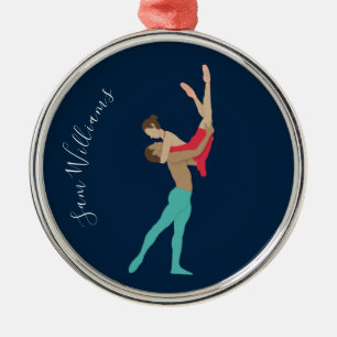Ballett Ornament Aus Metall