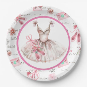 Ballett-Party Pappteller