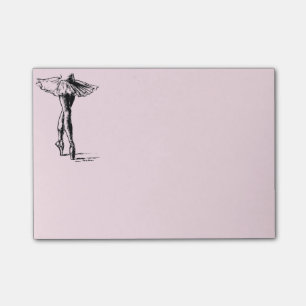 Ballett Post-it Klebezettel