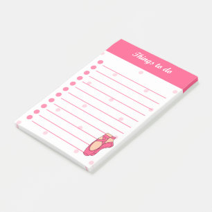 Ballett Post-it Klebezettel