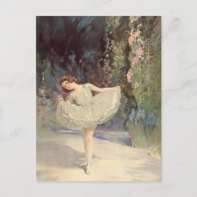 Ballett Postkarte (Vorderseite)