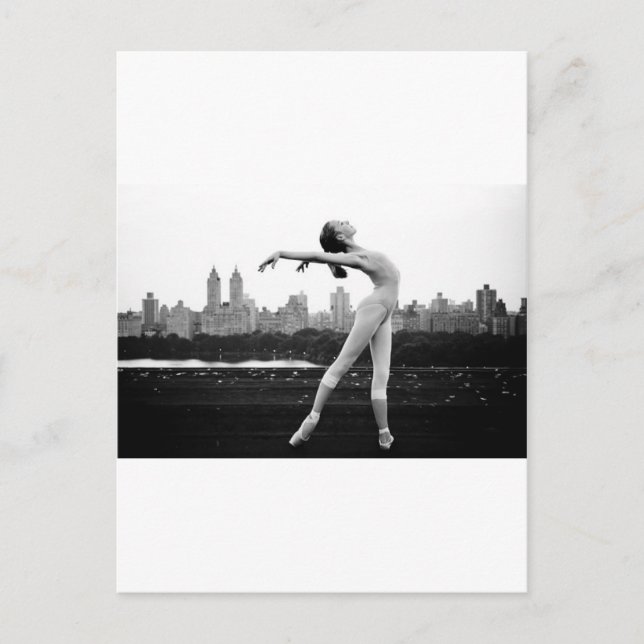 Ballett Postkarte (Vorderseite)
