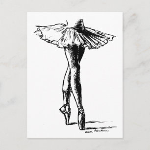 Ballett Postkarte