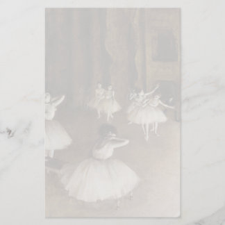 Ballett-Probe auf Bühne durch Edgar entgasen Briefpapier