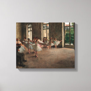 Ballett-Probe - Edgar Degas - 1873 Leinwanddruck
