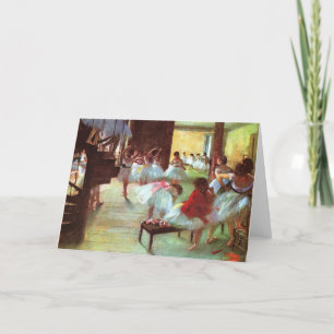 Ballett-Probe - Edgar Degas - 1880 Karte