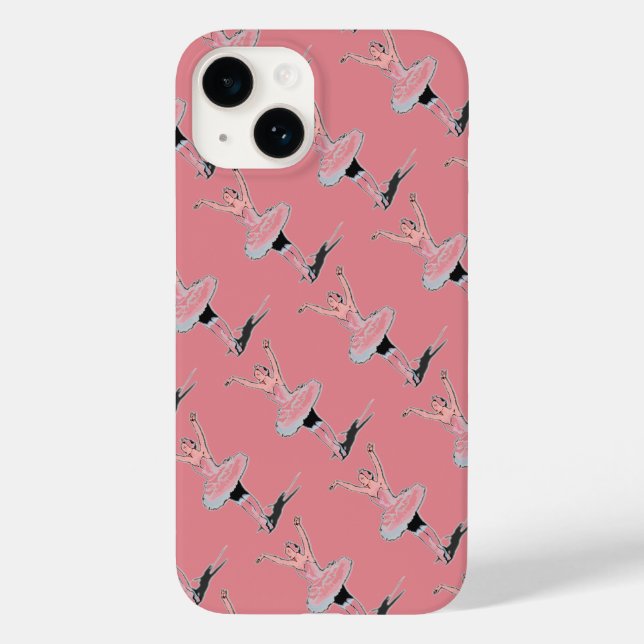 Ballett Rosa Ballerina - Case-Mate iPhone Hülle (Rückseite)