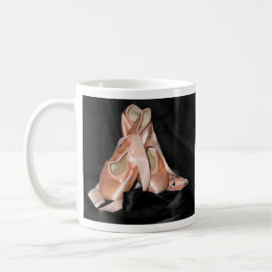Ballett-Schuh-Muster Tasse
