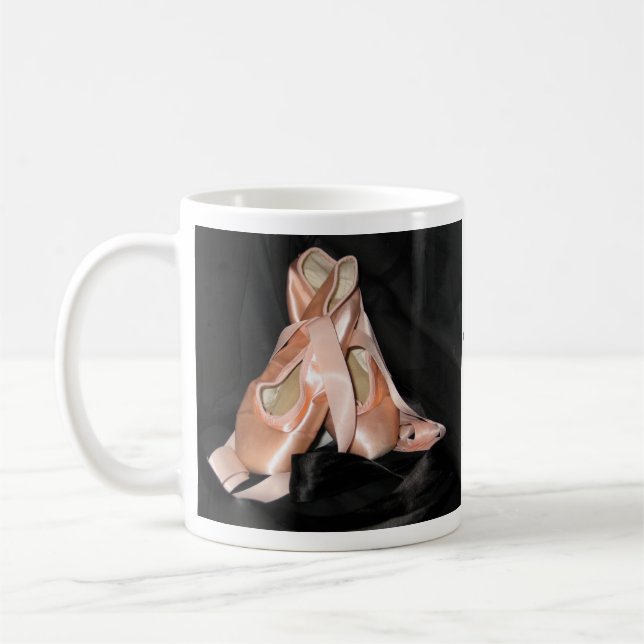 Ballett-Schuh-Muster Tasse (Links)