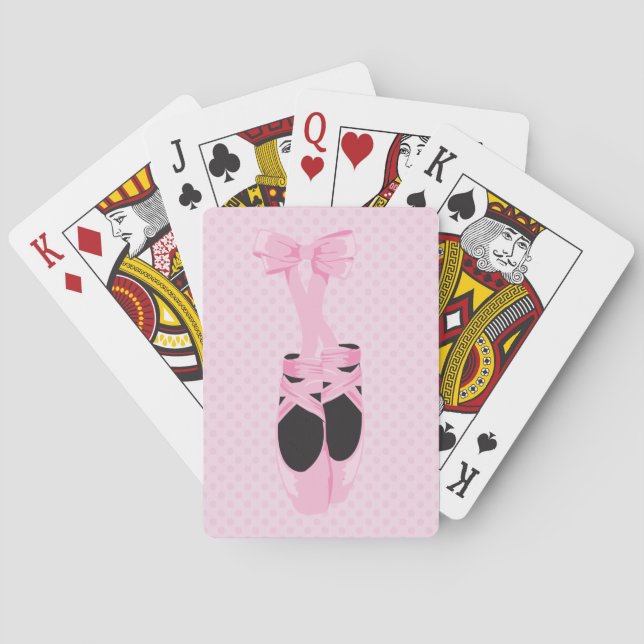 Ballett-Schuh-Spielkarten Spielkarten (Rückseite)