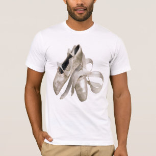 Ballett-Schuh-Tanz-Abnutzungs-T - Shirts