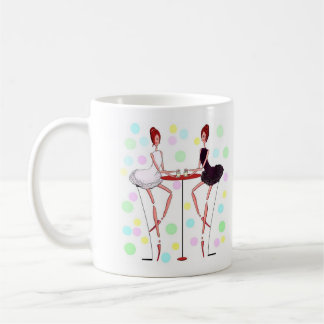 BALLETT-SCHWAN-SEE, BALLERINA ODETTE ODILE, KAFFEETASSE
