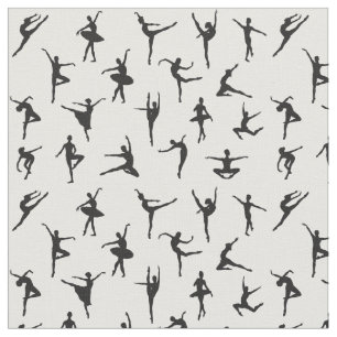 Ballett-Silhouetten Stoff