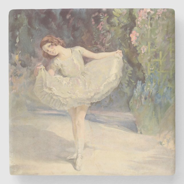 Ballett Steinuntersetzer (Vorderseite)