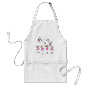 Ballett-T-Shirts und Geschenke Schürze