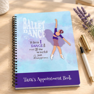 Ballett-Tanz Inspirationsnotizbuch Notizbuch