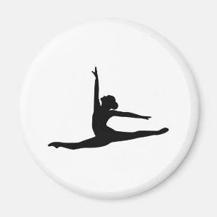 Ballett-Tänzer-Ballerina Magnet