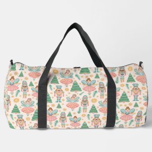 Ballett und Fairies auf Creme-Hintergrund Duffle Bag