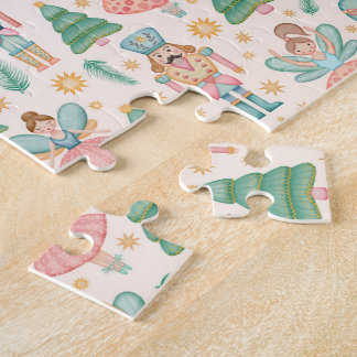 Ballett und Fairies auf Creme-Hintergrund Puzzle