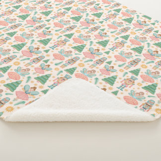 Ballett und Fairies auf Creme-Hintergrund Sherpadecke