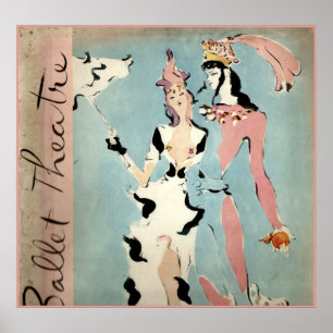 Ballett und Theater Poster