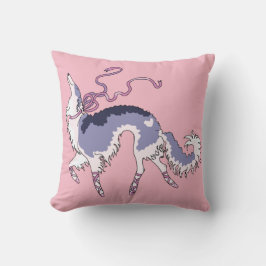 Ballettborzoi-Rosa-Kissen Kissen
