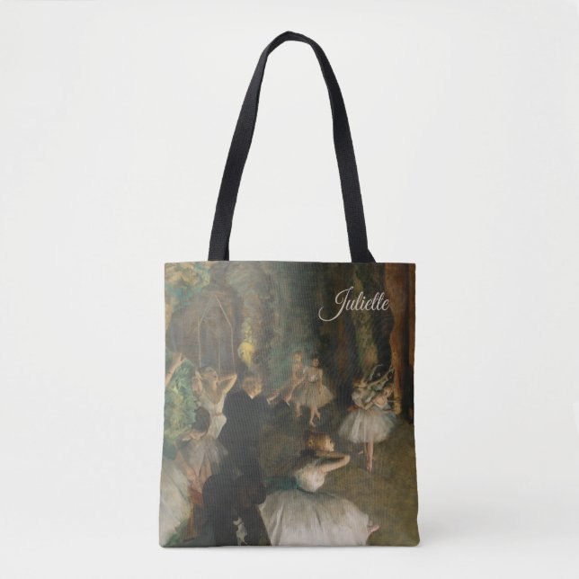 Ballettbühnenprobe | Edgar Degas Impressionist (Vorderseite)