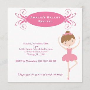 BallettErwägung Einladung