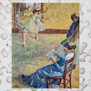 Ballettklasse, die Tanzsaal von Edgar Degas Puzzle
