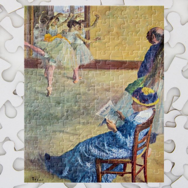 Ballettklasse, die Tanzsaal von Edgar Degas Puzzle (Von Creator hochgeladen)