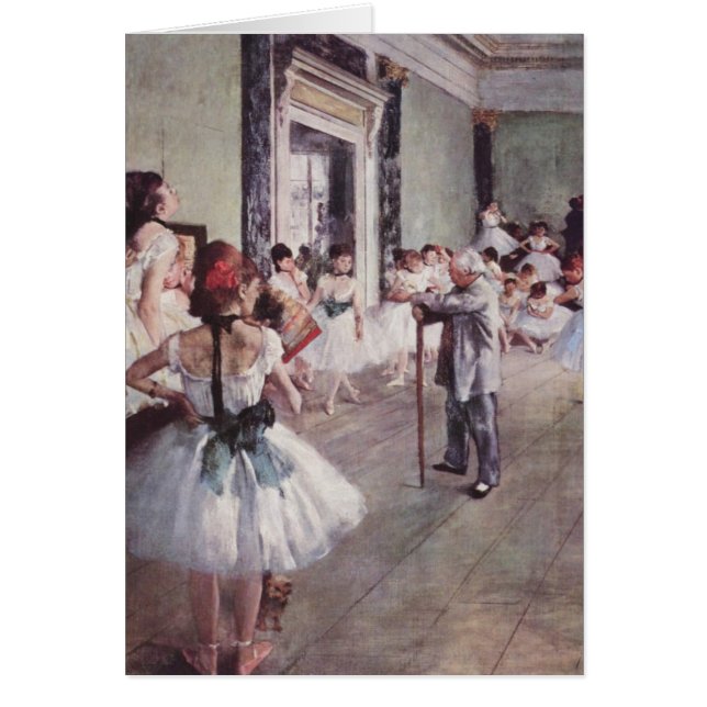 Ballettklasse - Edgar Degas (Vorne)