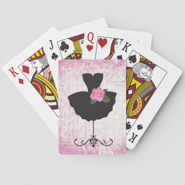 Ballettkleid Spielkarten (Rückseite)