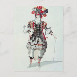 Ballettkostüm Postkarte