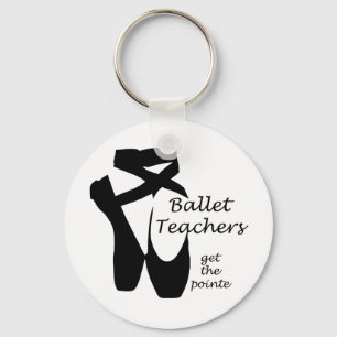 Ballettlehrer Ballerina Pointe Shoes Schlüsselanh Schlüsselanhänger