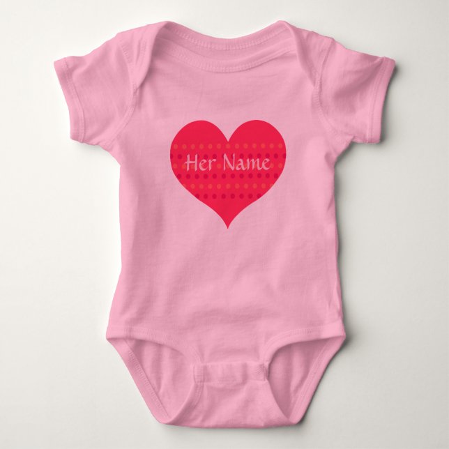 Ballettröckchen-Baby-Bodysuit mit dem rosa zu Baby Strampler (Vorderseite)
