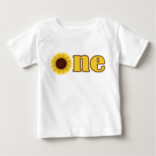 Ballettröckchen-Bodysuit Sonnenblume-Kansas erste Baby T-shirt