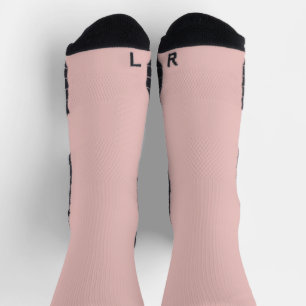Ballettschuhe Rosa Einheitsfarbe Socken