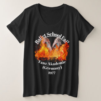 Ballettschule Versage Dark T - Shirt für Frauen Pl